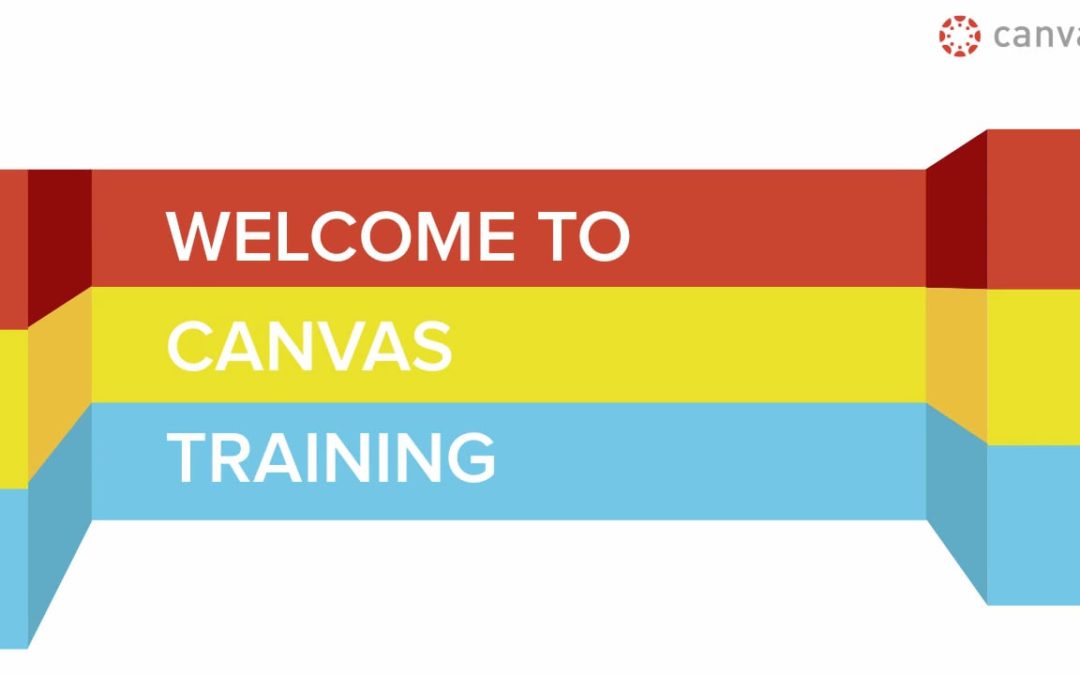 First Canvas Training Recordings Available